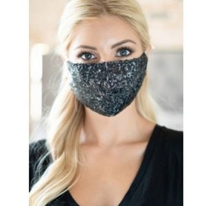 ONLY 1 Left!!! Sequin Face Mask
